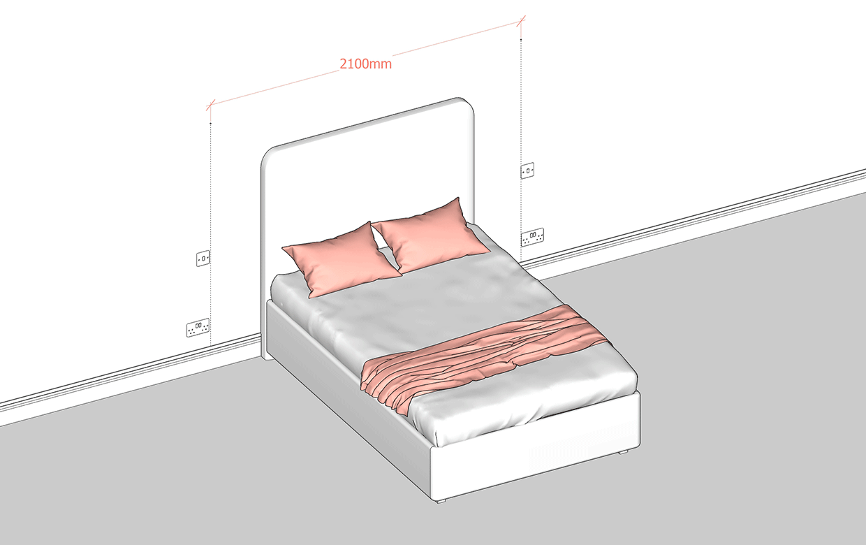 Perfectly Placed: How to Strategically Place Plug Sockets and Light Switches around your bed frame
