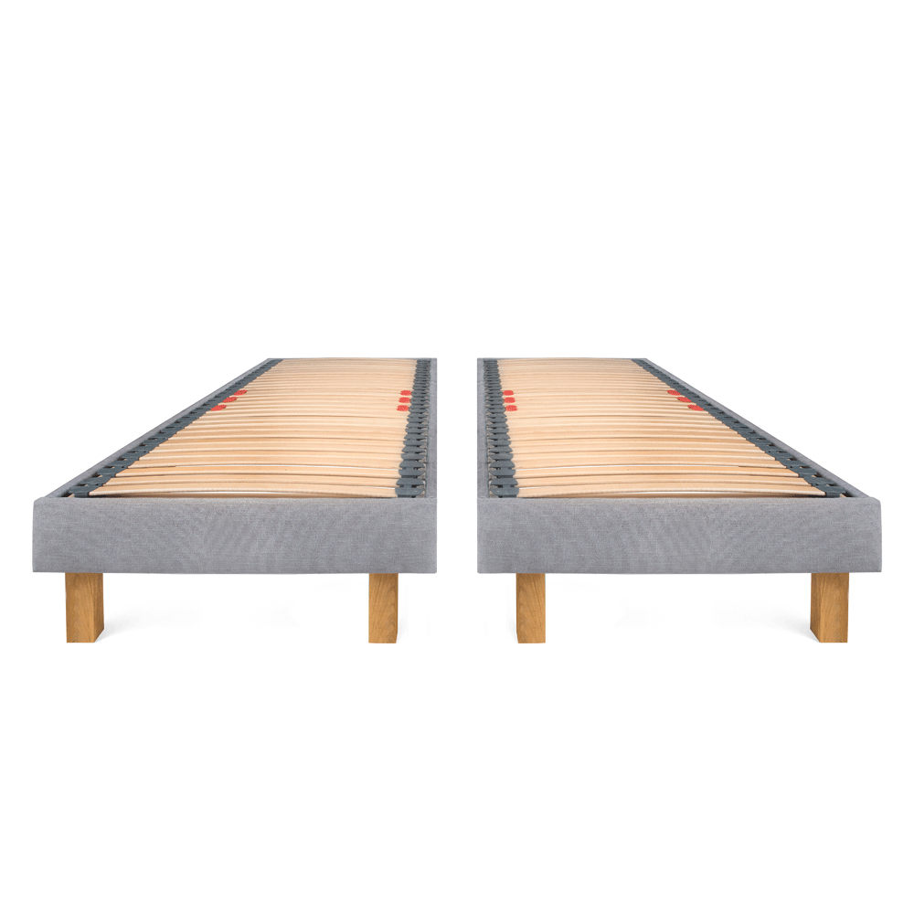 Goring | 5ft UK King Size | Upholstered Bed Frame Set | Zip and Link