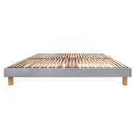 Goring Emperor Size Upholstered Bed Frame with Interchangeable Bed Legs