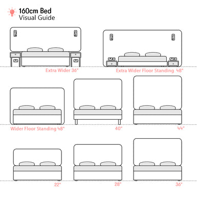 Bowood | European 160cm | Rounded Corner | Upholstered Headboard
