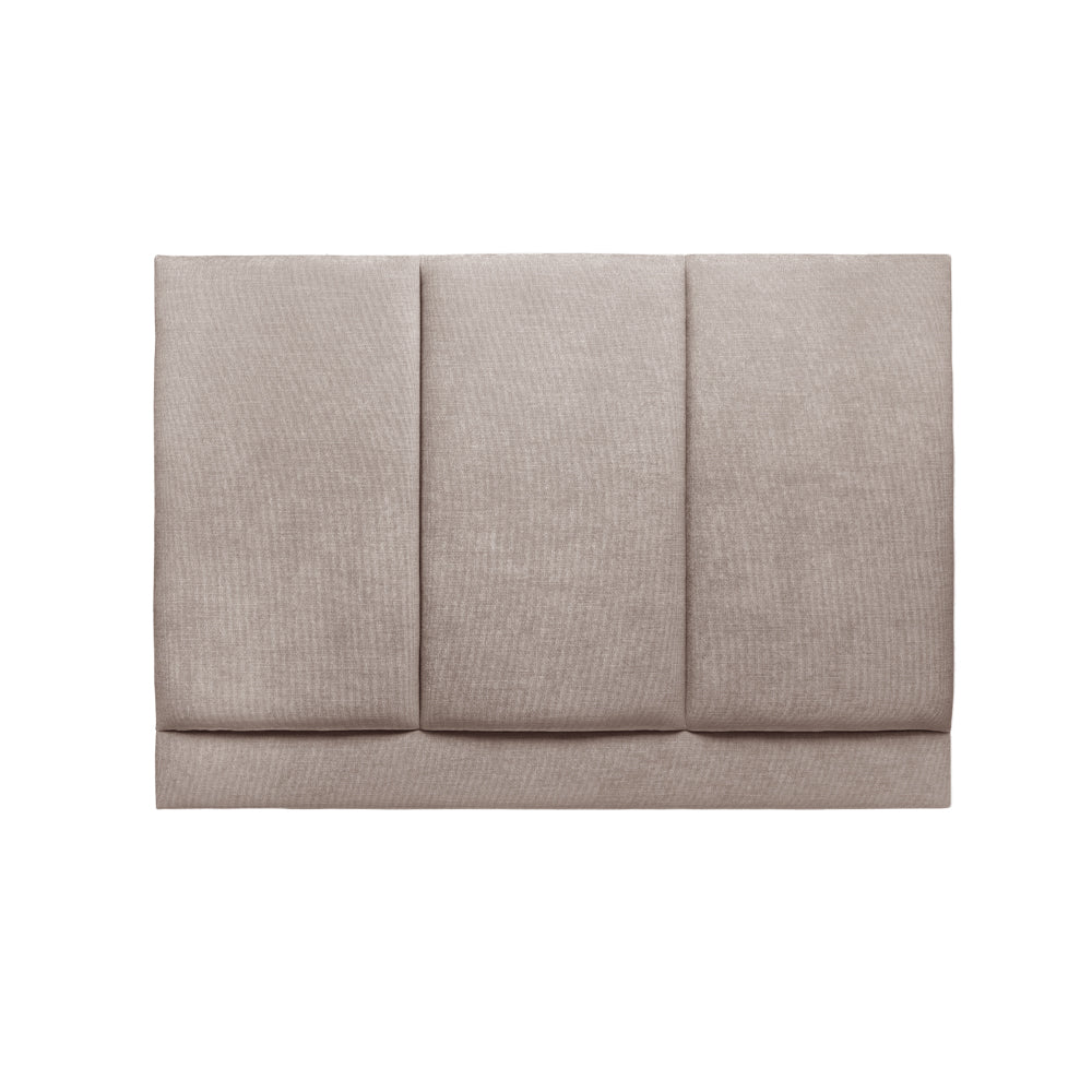 Waldorf Emperor Size Upholstered Headboard with 3 Vertical Flutes