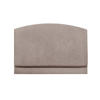 Cavendish 4ft Small Double Upholstered Shaped Headboard with a Large Rounded Top