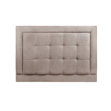 Dufton | Super King 6ft | Buttoned Squares with Piped Border | Upholstered Headboard