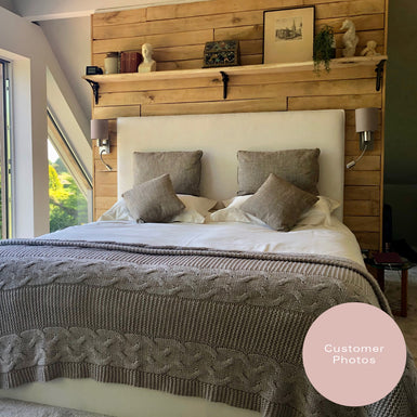 Ambleside | UK Double 4ft 6 | Classic Rectangular Design | Upholstered Headboard