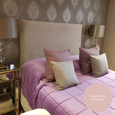 Ambleside | UK Double 4ft 6 | Classic Rectangular Design | Upholstered Headboard