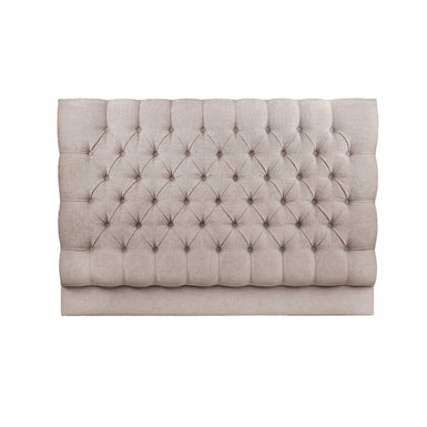 Montague European Double 140cm Deep Buttoned / Tufted Upholstered Headboard