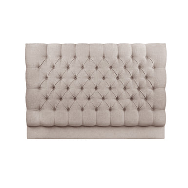 Montague European King Size 160cm Deep Buttoned / Tufted Upholstered Headboard