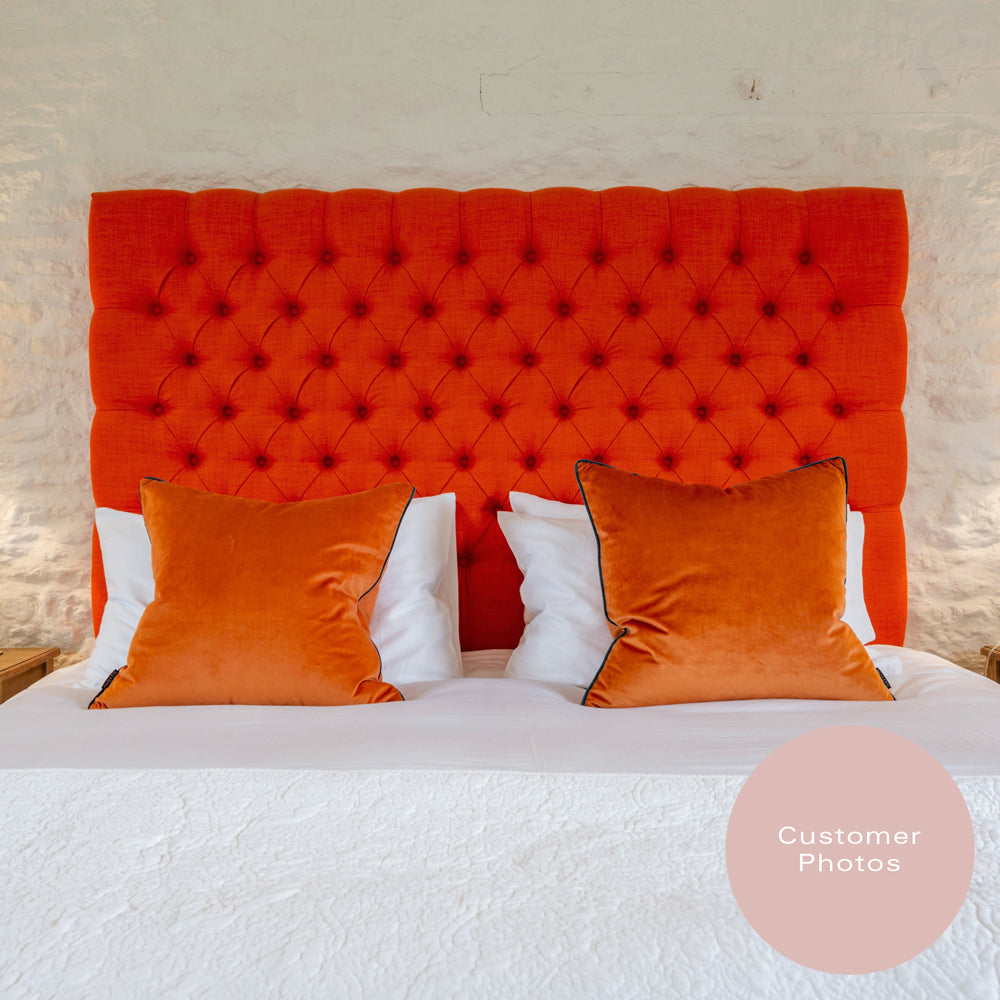 Buttermere | UK King Size 5ft | Deep Buttoned | Upholstered Headboard