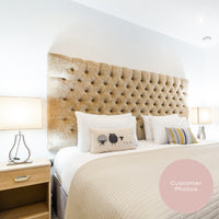 Buttermere | Super King 6ft | Deep Buttoned | Upholstered Headboard