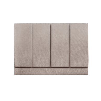 Kendal | Small Double 4ft | Vertical Four-Flutes | Upholstered Headboard