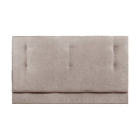 Eskdale | European Double 140 cm | Buttoned Rectangular | Upholstered Headboard