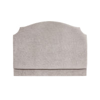 Bulgari Upholstered Shaped Headboard with Curved Top and Inverted Rounded Corners