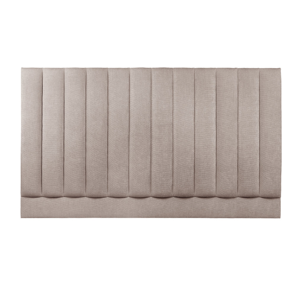 Staveley | Emperor Size | Vertical Fluted Panels | Upholstered Headboard