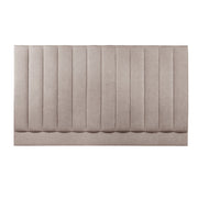 Staveley | Emperor Size | Vertical Fluted Panels | Upholstered Headboard