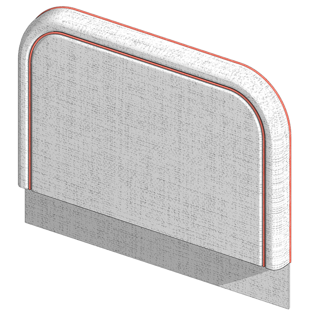 Border and Back Edge Piping