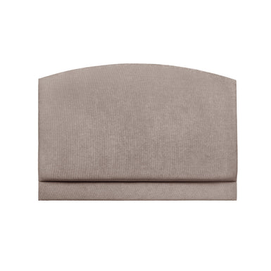 Cavendish 80cm European Small Single Upholstered Shaped Headboard with a Large Rounded Top