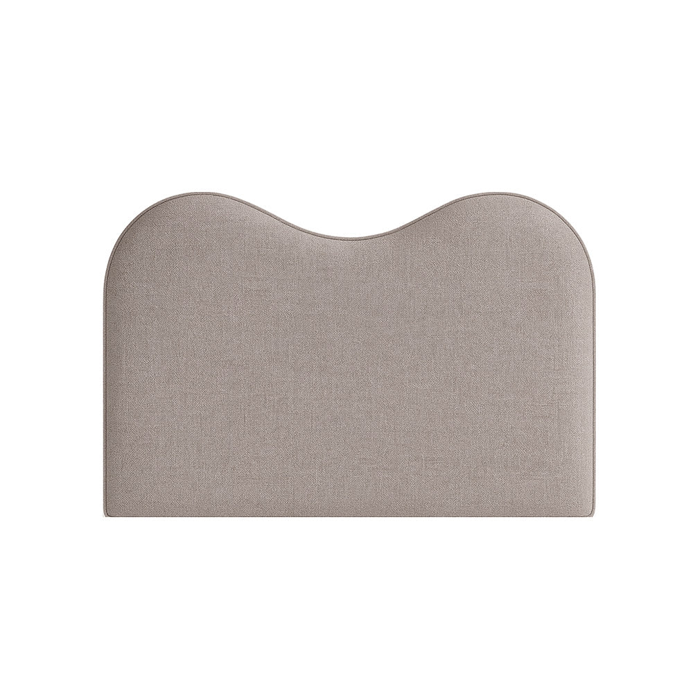 Cliveden | 1600mm European King size | Double-Humped | Shaped Upholstered Headboard