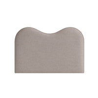Cliveden | 1600mm European King size | Double-Humped | Shaped Upholstered Headboard