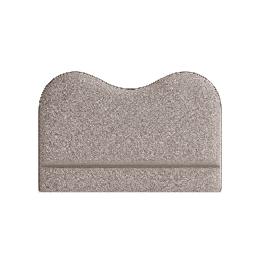 Cliveden | 1400mm European Double | Double-Humped | Shaped Upholstered Headboard