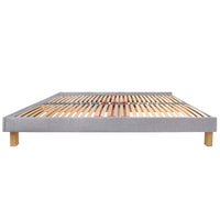 Dilly 3 Sided 5ft King size Upholstered Bed Frame with Interchangeable Legs