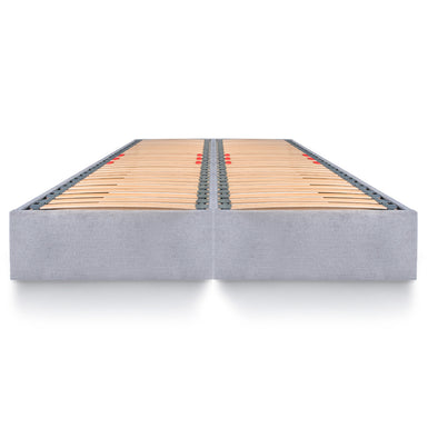 Fleming | 160cm European King Size | Upholstered Bed Frame Set | Zip and Link