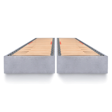 Fleming | Upholstered Bed Frame Set | Zip and Link