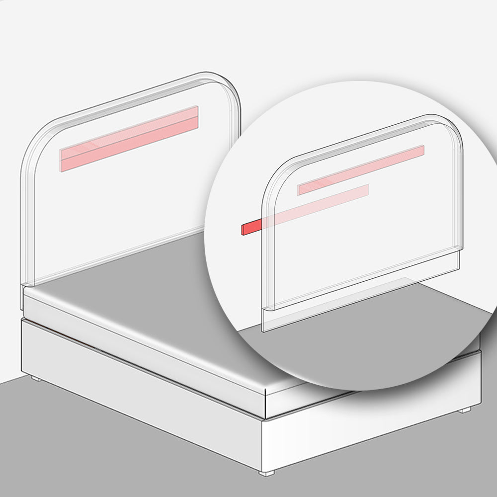 French Cleat Wall Mounting Kit for Headboards & More