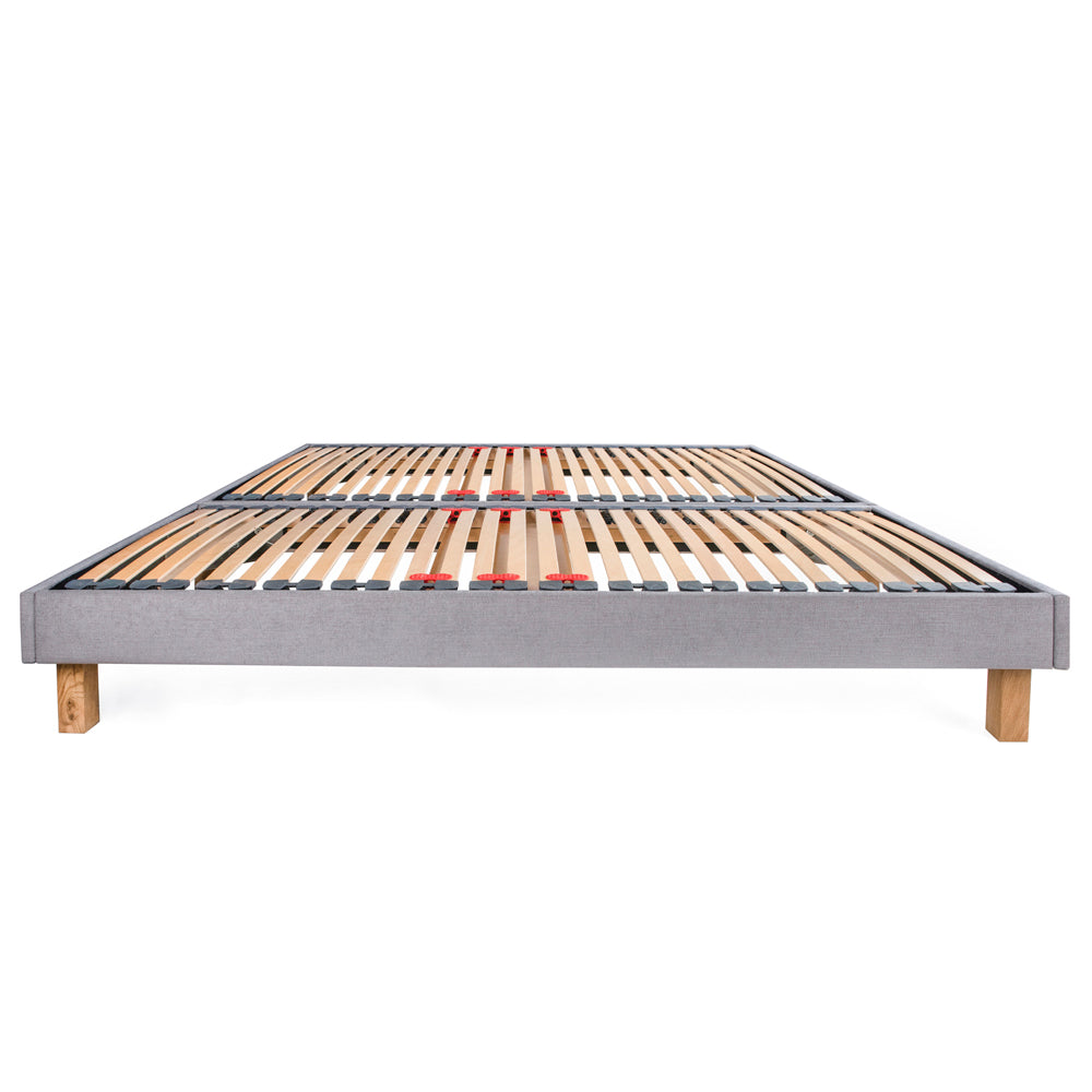Goring | 160cm European King Size | Upholstered Bed Frame Set | Zip and Link
