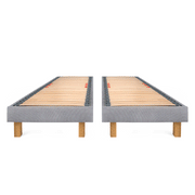 Goring | 6ft Super-King Size | Upholstered Bed Frame Set | Zip and Link