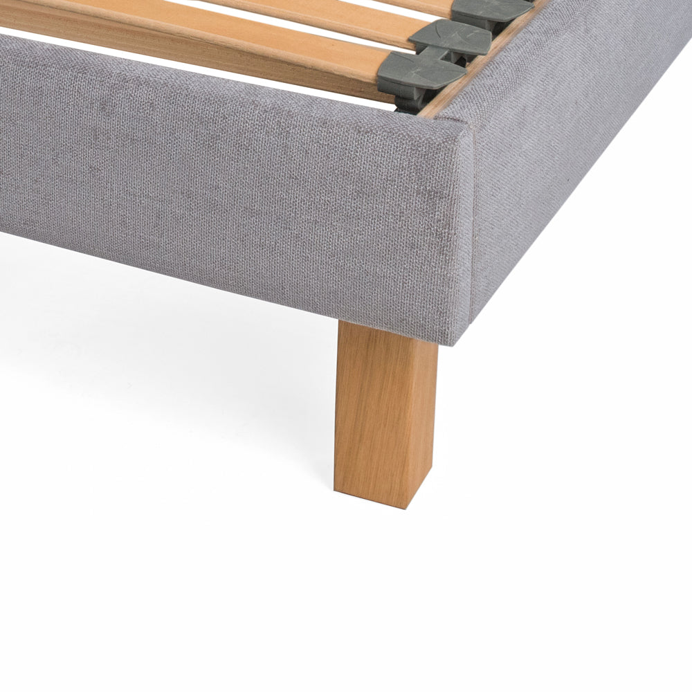 Goring | 6ft Super-King Size | Upholstered Bed Frame Set | Zip and Link