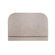 Hawkshead | European Small Single 80cm | Rectangular with Deep Tapered Edges | Upholstered Headboard