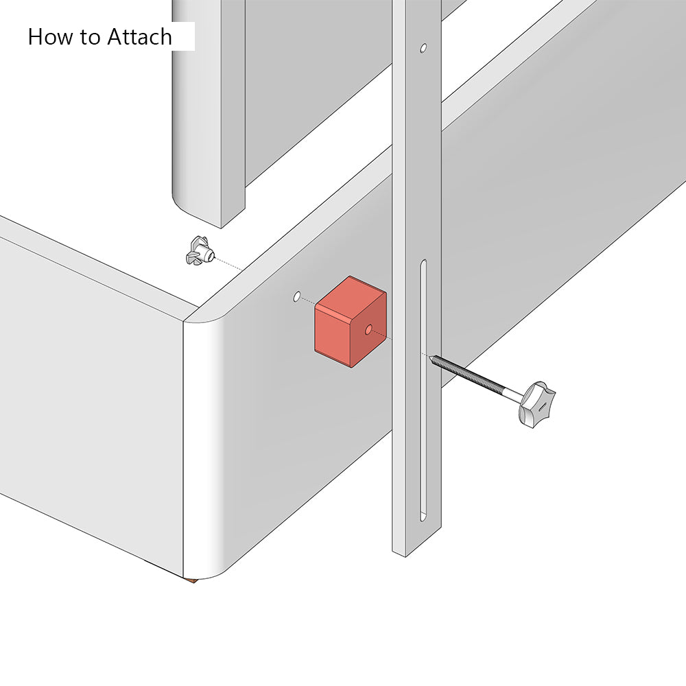 Headboard Packer Blocks