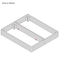 Divan Bed U Shaped Linking Clip