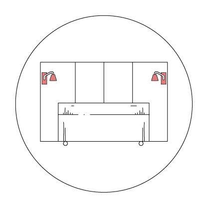 Integrated Reading Lights