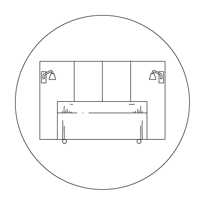 Integrated Reading Lights