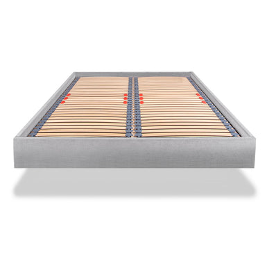 Lalit European 140cm Double Floating Upholstered Bed Frame