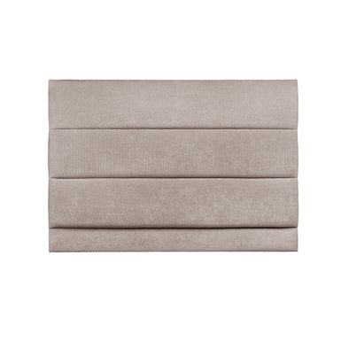 Lanesborough Emperor Size Upholstered Headboard with 3 Horizontal Flutes