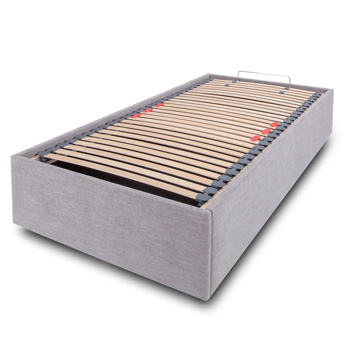 Langham 4ft Small Double Upholstered Lift-Up Ottoman Bed Frame