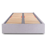 Megaro Corner 140cm European Double Upholstered Bed Frame