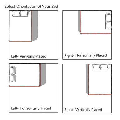 Megaro Corner 6ft UK Super King Upholstered Bed Frame