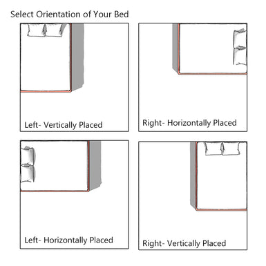Megaro Corner 3ft UK Single Upholstered Bed Frame