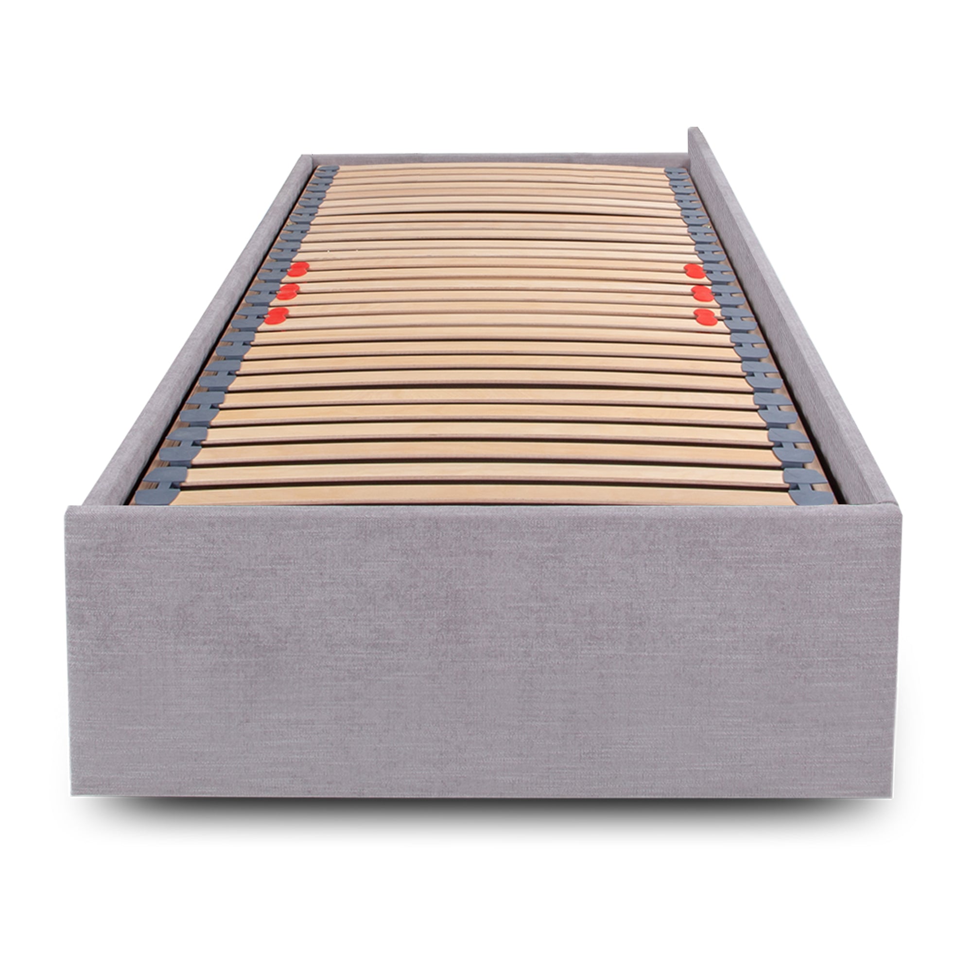 Megaro Corner 2ft 6 UK Small Single Upholstered Bed Frame