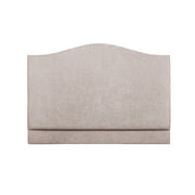 Lowther | European Small Single 80cm | Classic Curved Centre | Upholstered Headboard