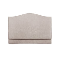 Opulence 80cm European Small Single Upholstered Curved Shaped Headboard