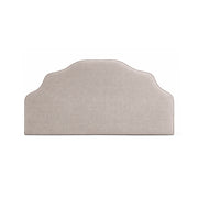 Orrest Upholstered Headboard – Soft Stepped Curve Design – Emperor