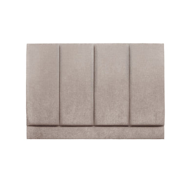 Regent Emperor Size Upholstered Headboard with 4 Vertical Flutes