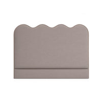 Ripley | 4ft Small Double | Waved | Upholstered Headboard