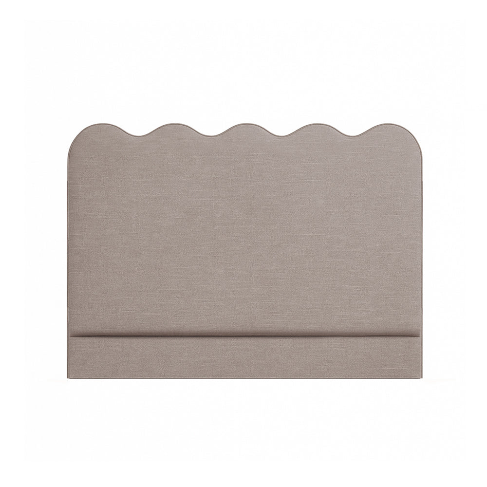 Ripley | 4ft Small Double | Waved | Upholstered Headboard
