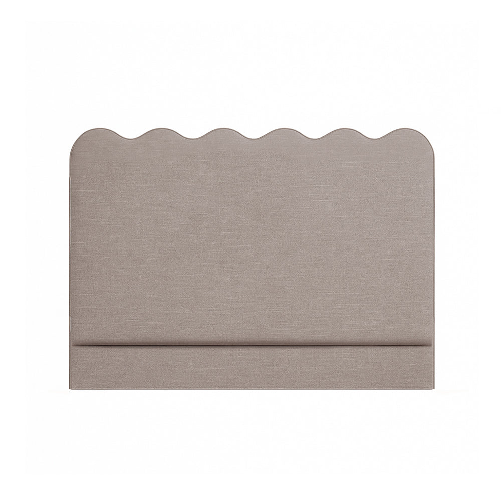 Ripley | 4ft Small Double | Waved | Upholstered Headboard