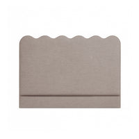 Ripley | 4ft Small Double | Waved | Upholstered Headboard